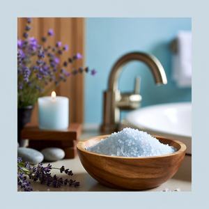 Sal de Baño Natural Ecológica del Himalaya con Flor de Azahar e Infusión de Hierbas, Diseñada para una Piel Suave y los Sentidos Relajados - Product Image 5