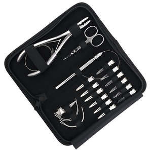 Kit de Pinzas para Extensiones de Cabello de Acero Inoxidable de Lujo, Color y Tamaño Personalizados, Doble Punta, Alta Calidad, ANAAIF - Product Image 5