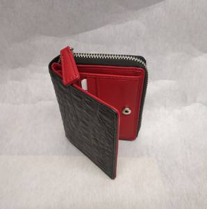 Portefeuilles de luxe vintage en cuir de vachette avec fermeture éclair pour femmes, fabrication indienne, vente en gros, imprimé croco, RFID, qualité exceptionnelle, pour homme - Product Image 6