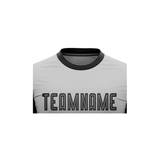 Uniforme de Fútbol Personalizado, Conjunto de Camiseta y Pantalones Cortos Unisex, Duradero, Transpirable, Ligero, Tela de 160g, para Entrenamiento y Campeonato Deportivo - Product Image 3