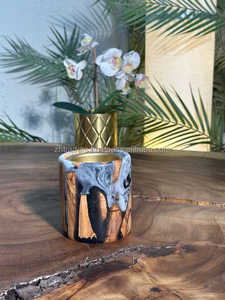 Madkhan en bois de luxe exclusif avec chambre à oud en résine pour une aromathérapie majestueuse à la maison, coins de prière et fête du Ramadan Kareem - Product Image 2