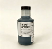 H1072K 500 ml Tinta Hitam Asli untuk Printer Ink-Jet Industri H (Seri UX / RX) OEM