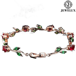 High Modern Elegant Moissanite Tennis <b>Bracelet</b> Unisex with Brilliant Sparkle Stones Gold Plated Gift at Export Price - Product Image 1