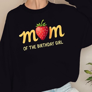 Sudaderas de mujer mamá con fresa o - Product Image 5