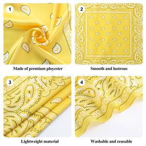 ผ้าพันคอไหมซาตินสำหรับผู้หญิง ใช้ได้ทุกวัน ขายส่ง - Product Image 4