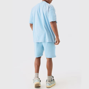 Conjunto Casual de Verano para Hombre 2026, Top de Manga Corta y Pantalones Cortos, Tela Transpirable, Ajuste Cómodo para Actividades al Aire Libre - Product Image 6