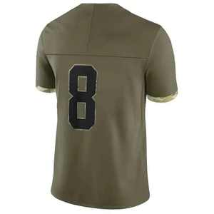 Men's Fashionable Lightweight Mesh American Football Jersey 100% <b>Polyester</b> <b>T</b>-<b>Shirt</b> Loose Fit Printed Fashionable Design Custom - Product Image 2