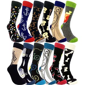 Chaussettes graphiques personnalisées, chaussettes imprimées, chaussettes de style streetwear moderne, motifs hip-hop, chaussettes tendance pour tous les jours - Product Image 1