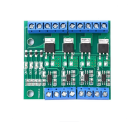Module de circuit d'amplification/transistor à effet de champ MOSFET à 4 canaux / Module de commande avec isolation optocoupleur à 4 canaux DC