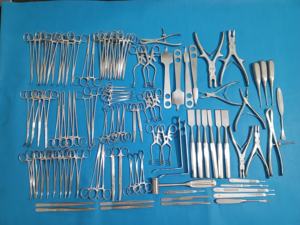 Instruments chirurgicaux orthopédiques de base pour craniotomie et laminectomie, en acier inoxydable, par Dentavex - Product Image 1