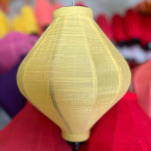 Wholesale Muslin Fabric Silk Lanterns Vietnam Bamboo Frame Silk Lanterns Decorative Silk Lanterns For Home Decor - Product Image 1