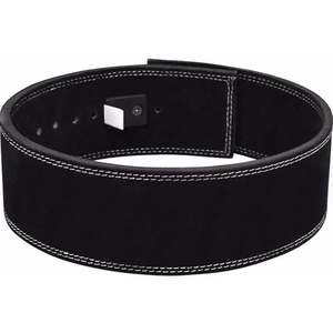 Ceinture de musculation unisexe en cuir de vachette, réglable, avec logo personnalisé, en tissu doux de haute qualité, pour entraînement de force et de musculation. - Product Image 2