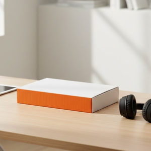 Cajas Rígidas Corrugadas de Kraft Reciclado Duraderas para Embalaje de Electrónica de Consumo |   Caja Impresa Personalizada con Laminación Mate y Recubrimiento UV - Product Image 4