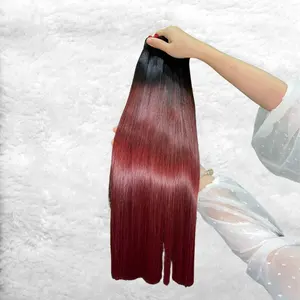 Cabello humano puro de moda Precio Espejo Brillante Hueso liso Recto Gran stock Disponible Extensiones de cabello vietnamita crudo Peluca frontal