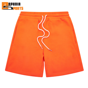 New Arrival Private Label <b>Men</b> 100% Cotton <b>Fleece</b> <b>Shorts</b> Quick Dry Breathable Elastic Waist Oem Service Wholesale Custom Design - Product Image 1