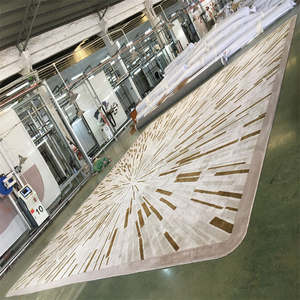 Ensembles de tapis tuftés à la main abstraits personnalisés tapis au design moderne tapis commercial mural tapis fait main pour hôtel villa - Product Image 2