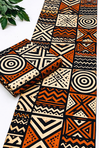 Tela de Algodón 100% con Estampado Africano Premium para Prendas de Vestir, Personalización con Logotipo de Marca, Lusaka OEM Textile - Product Image 2