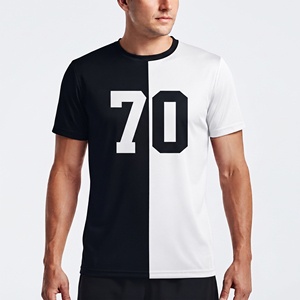 OEM Men's Volleyball Jersey Custom Logo Men's Volleyball Jersey Sublimated Men Crew Neck Sports Football T-Shirt - Product Image 6