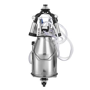 Mungitrice Elettrica in Acciaio Inox 304 da 25 L (6.6 Galloni) con Pulsazione Automatica, Vuoto e Secchio Portatile - Product Image 5