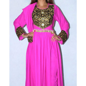 Robe afghane pour femmes, robe longue modeste, robe maxi traditionnelle, vêtements ethniques musulmans, broderie élégante, coupe ample, vêtements pour femmes - Product Image 4