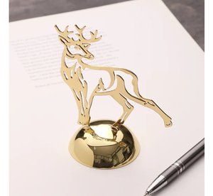 High Quality Handmade <b>Biscuits</b> Design brass Paper Weight Custom Logo 2 Pieces With Wholesale Price - Product Image 3
