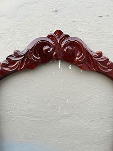 Vintage Arched Wooden Wall Mirror Decorative Traditional <b>Frame</b> Mirror <b>Antique</b> Style Home Decor Mirror - Product Image 2