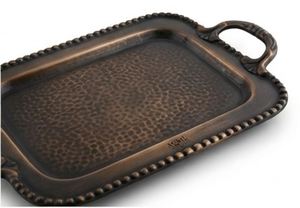 Plateau de service élégant en aluminium argenté pour la maison, la cuisine, la table, la vaisselle, les mariages et les fêtes à prix imbattables - Product Image 3