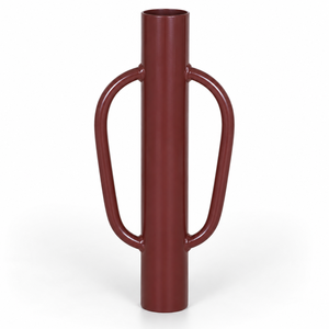 Piqueur de poteaux en acier robuste de couleur marron, manuel, pour poteaux en T, avec deux poignées, pour clôtures de ferme et de jardin - Product Image 3