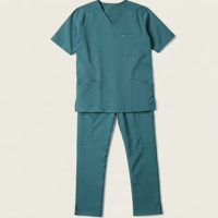 Tenues d'infirmière personnalisées respirantes, écologiques et de haute qualité, ensembles de blouses médicales en coton et polyester pour hôpitaux et spas
