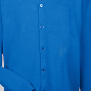 Cardigan en laine/cachemire épais pour femme, col en V, boutonné, couleur unie, pull élégant de haute qualité pour l'hiver - Product Image 4