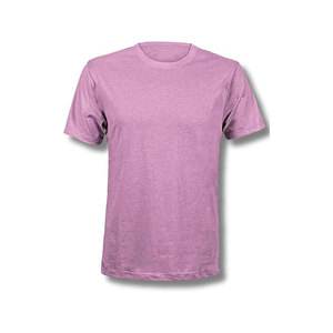 Custom Front Available OEM ODM Factory Manufactured Breathable Quick Dry Sustainable 100% Cotton Casual Blank Short Sleeve Men's - Product Image 1