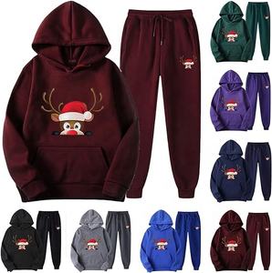 Survêtements de sport en velours personnalisés pour hommes, tendance, logo de designer imprimé, coupe ajustée, décontracté, vêtements de sport d'hiver, grande taille - Product Image 6