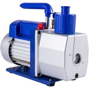 Pompa per vuoto monostadio da 1/2 HP, 7 CFM, per sistemi AC, 110V, 5PA, per vuoto assoluto, componenti pneumatici per R12, R22, R134a, R410a - Product Image 5