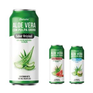 Boisson à l'aloe vera avec pulpe de pastèque, fabrication OEM, marque privée, prix de gros, fabriqué au Vietnam, 500 ml en canette - Product Image 6