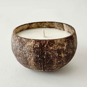 Luxury <b>candles</b> in coconut shell bowls competitive price handmade <b>candle</b> with private label - Product Image 5