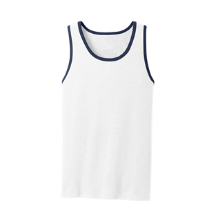 <b>Men's</b> <b>White</b> Cotton Tank Top O-Neck Knitted Solid Color Casual Sleeveless <b>Vest</b> Breathable Premium Quality 2026 - Product Image 3
