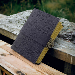 Premium Handmade Leather <b>Journal</b> Vintage Notebook Refillable Diary Rustic <b>Writing</b> Book Travel <b>Journal</b> Personal Memory Sketchbook - Product Image 1