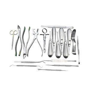 Juego de Instrumentos Básicos de Cirugía Dental Oral de Acero Inoxidable, Herramienta Quirúrgica Profesional para Uso Clínico, Equipo Médico Duradero de GS - Product Image 6