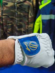 Gants de golf unisexes en cuir PU personnalisés, respirants, avec fermeture auto-agrippante, pour droitier, à enfiler, couleur unie, pour usage sportif - Product Image 4