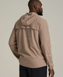 Sweat à capuche polaire tricoté demi-zip pour homme, haute qualité, hiver, couleur personnalisée, motif uni, respirant et confortable - Product Image 3