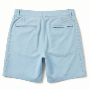 Shorts de course pour hommes Elite, noirs, respirants, taille élastique, pour entraînement sportif et gym, avec poches latérales, coupe classique - Product Image 3