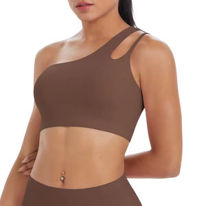 Nuevo sujetador deportivo de yoga con espalda descubierta y hombros descubiertos, tela elástica, alta calidad, transpirable, con soporte, cómodo y sin costuras. - Product Image 1