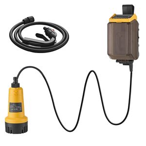 Pompa Sommergibile Portatile Senza Fili da 528 GPH per Trasferimento Acqua, Pompa di Drenaggio con Attacco G3/4 per Tubo da Giardino, Compatibile con Batteria Dewalt 20V MAX - Product Image 6