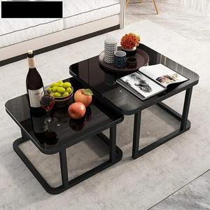 Table d'appoint minimaliste en bois massif avec plateau relevable, portable, à lattes, pour patio, jardin, balcon, camping, table basse - Product Image 6