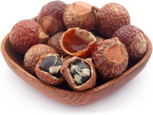 Nueces de Jabón de Sapindus Premium, Reetha Pura, Nueces de Jabón Naturales Orgánicas para el Cuidado del Cabello, Detergente para Ropa y Limpieza del Hogar sin Químicos - Product Image 1