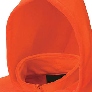 <b>Hi</b> <b>Vis</b> Hoodies With Pockets Polyester Fleece <b>Orange</b> Color <b>Hi</b> <b>Vis</b> <b>Hoodie</b> Reflective High Visibility Hoody - Product Image 6