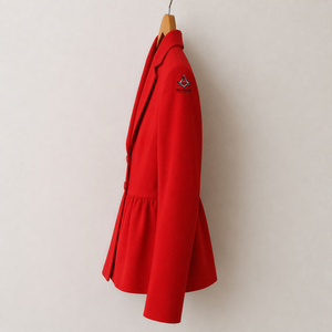 Ropa Masónica Herencia Griega: Abrigo Elegante Bordado 100% Algodón para Mujer, Ideal para Oficina, Hermandades y Fraternidades Delta - Product Image 2