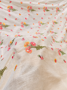 Premium Multi Embroidery Fabric Women Fashion Fabric Designer Embroidery Fabric Party Wear Fabric Luxury Fabric - Product Image 4
