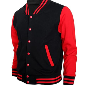 เสื้อแจ็คเก็ตเบสบอลแบบสั่งทำพิเศษสำหรับผู้ชาย รุ่น Voristy - Product Image 1