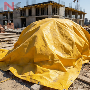 Bâche de protection premium en polyéthylène imperméable sur mesure pour l'exportation mondiale à usage longue durée - Product Image 4